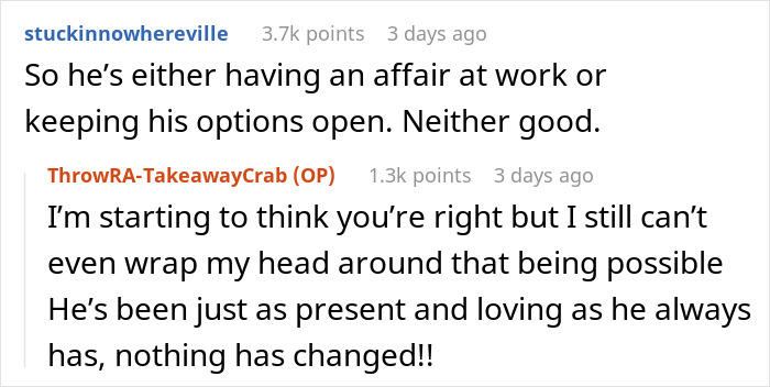 Husband Lies To Coworkers For 3 Years, Is Lost For Words When Wife Finds Out Husband Lies To Coworkers For 3 Years, Is Lost For Words When Wife Finds Out