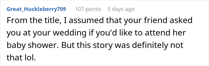 "My Jaw Dropped": Newlyweds Stunned To See Baby Shower Invitation On Their Wedding Day