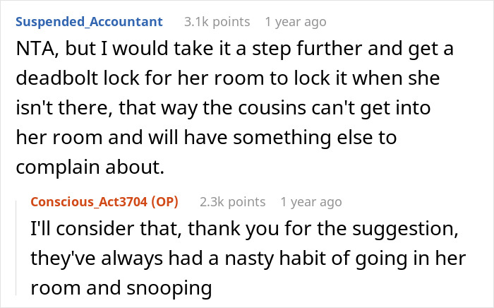 Daughter in Tears After Dad Buys Locked Storage Bin To Protect Her Snacks From Cousins