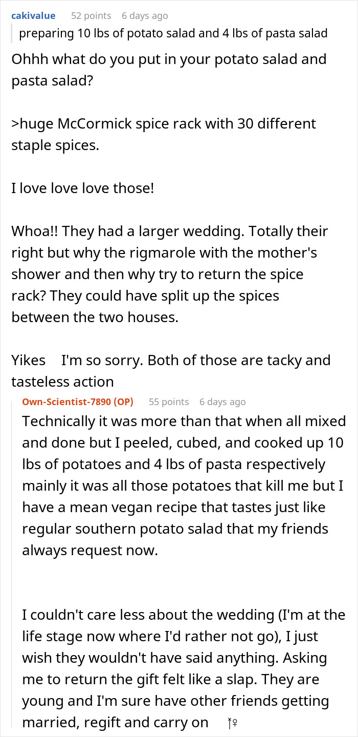 Newlyweds Ask Woman To Return Their Wedding Gift After They Didn&rsquo;t Even Invite Her