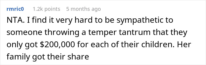 Woman Feels Entitled To Family’s Life-Changing Inheritance Just Because She Has 5 Kids, Gets A Reality Check Woman Feels Entitled To Family’s Life-Changing Inheritance Just Because She Has 5 Kids, Gets A Reality Check