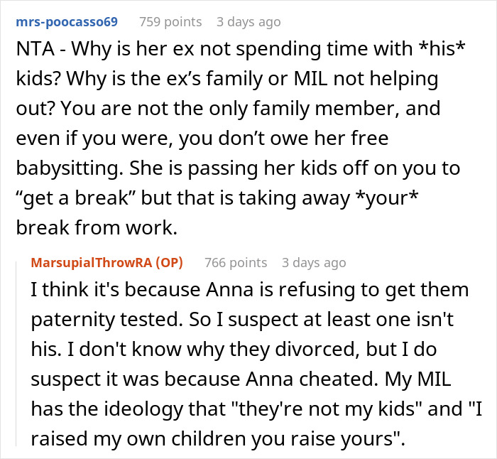 Woman Lashes Out At SIL For Not Canceling Her Wedding Anniversary Plans To Watch Her Kids