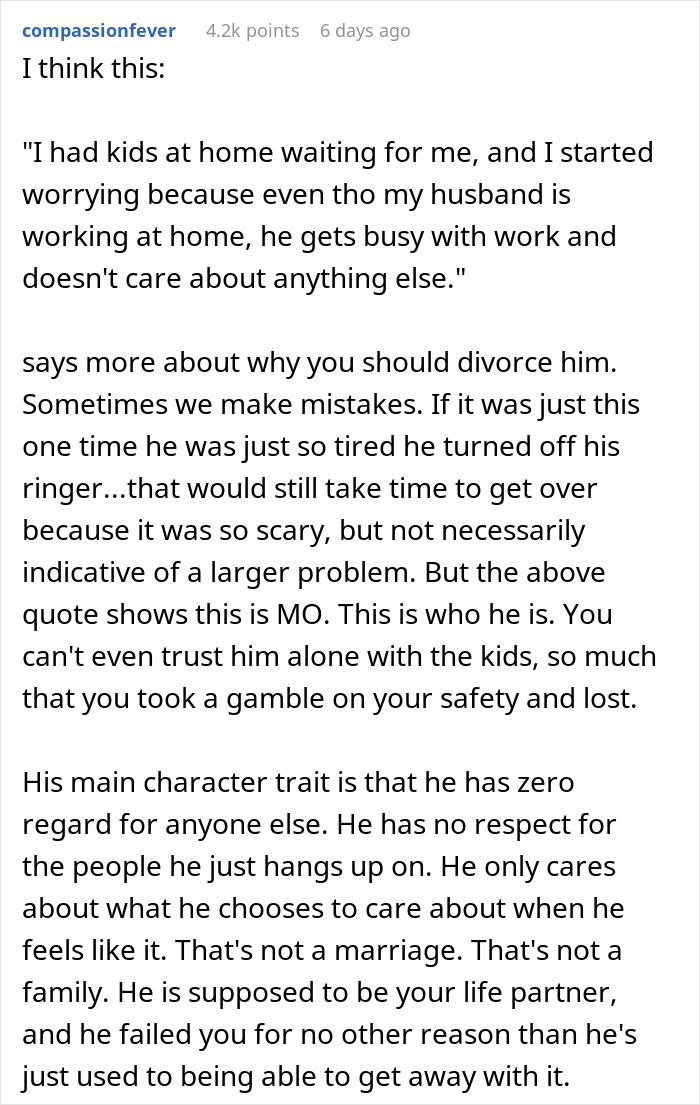 Woman Asks If She Should Divorce Her Husband After His Grave Error Nearly Cost Her Her Life Woman Asks If She Should Divorce Her Husband After His Grave Error Nearly Cost Her Her Life