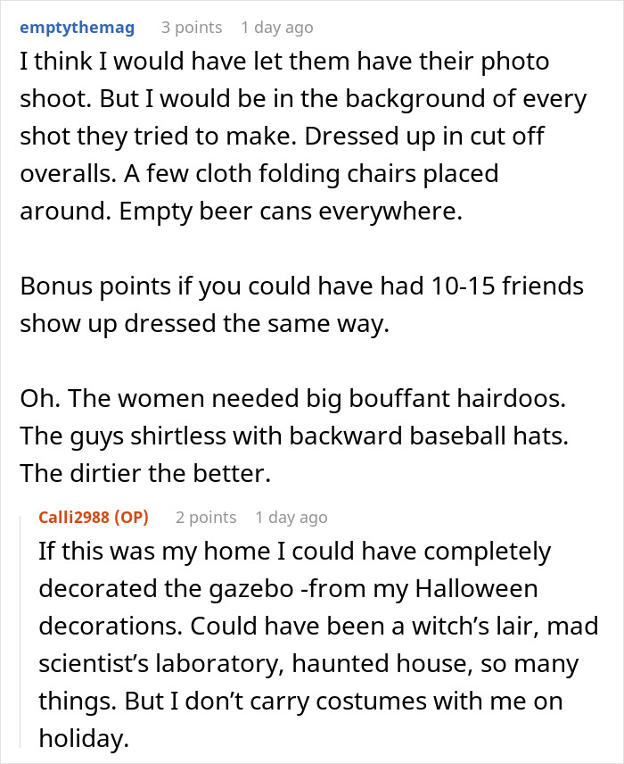 “Get Off My Deck”: Entitled Couple Demands Woman Share Her Gazebo, Gets Evicted Instead “Get Off My Deck”: Entitled Couple Demands Woman Share Her Gazebo, Gets Evicted Instead
