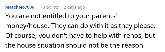 &ldquo;Family Comes First&rdquo;: Man Refuses To Help Parents After They Give Their House To Sister