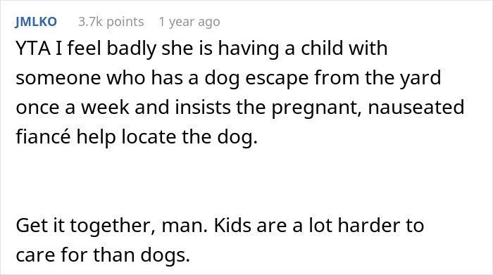 Guy Screams At Pregnant Fiancée For Refusing To Help Him Find Dog That Escapes Once A Week Guy Screams At Pregnant Fiancée For Refusing To Help Him Find Dog That Escapes Once A Week