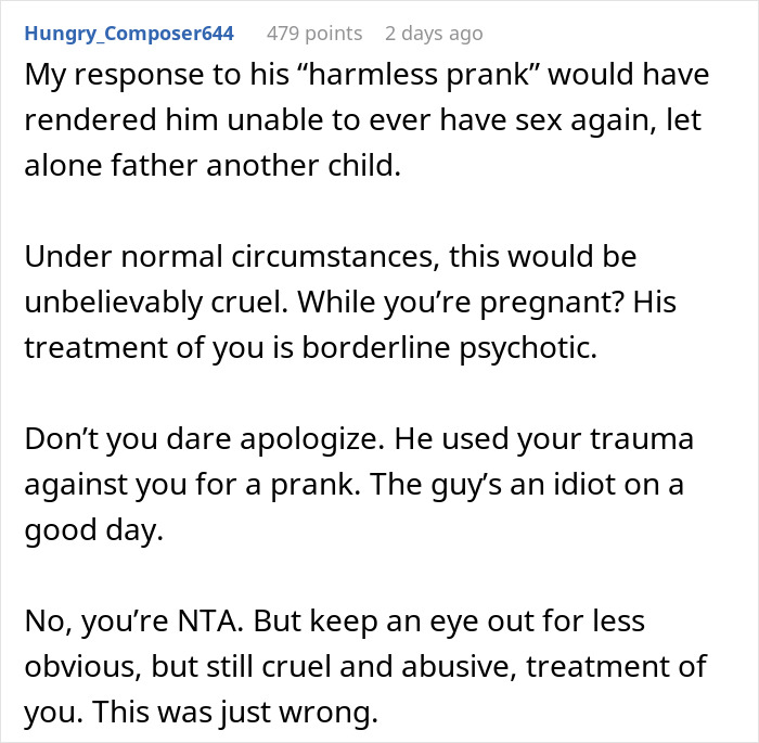 &ldquo;Harmless Prank&rdquo; Leaves 34-Weeks-Pregnant Wife Sobbing Uncontrollably, Husband Shifts The Blame