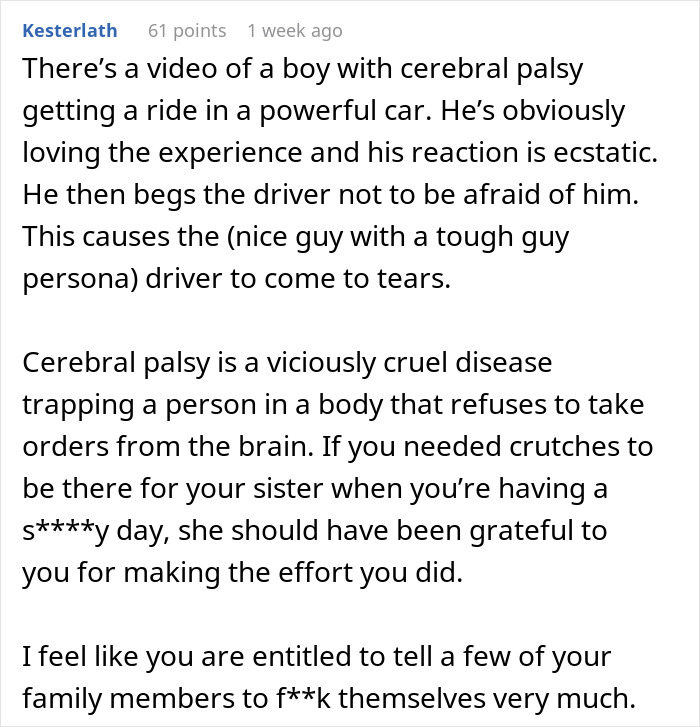 “It’s Her Special Day”: Teen Ruins Sister’s Wedding With His Crutches “It’s Her Special Day”: Teen Ruins Sister’s Wedding With His Crutches