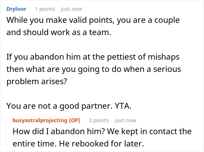 Guy Left Calling For Mommy&rsquo;s Help For A Second Time As GF Refuses To Miss Trip