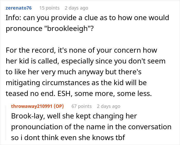 Woman Bursts Out Laughing At Name Sister Picked For Her Kid, Gets Banned From &ldquo;All Family Dinners&rdquo; 