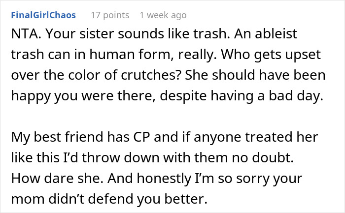 “It’s Her Special Day”: Teen Ruins Sister’s Wedding With His Crutches “It’s Her Special Day”: Teen Ruins Sister’s Wedding With His Crutches