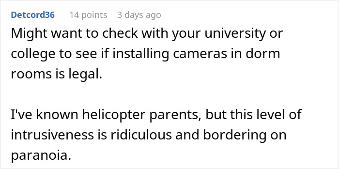 &ldquo;Called Me In The Middle Of The Night Screaming&rdquo;: Parents Put Camera In Daughters&rsquo; Dorm