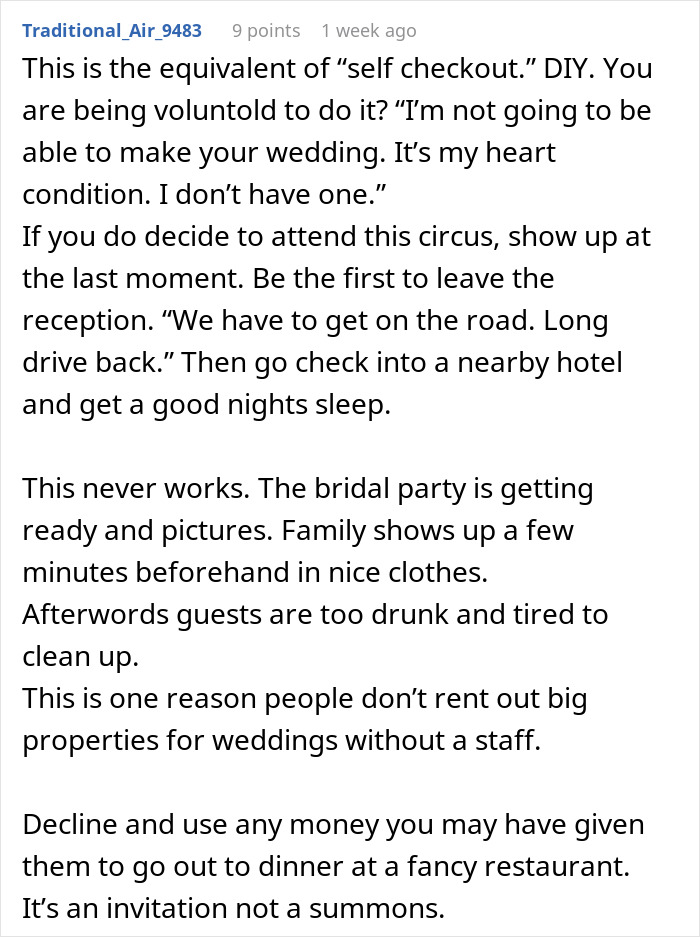 Couple&rsquo;s Bizarre Requests And Inappropriate Pre-Wedding Cards Upset Family And Guests