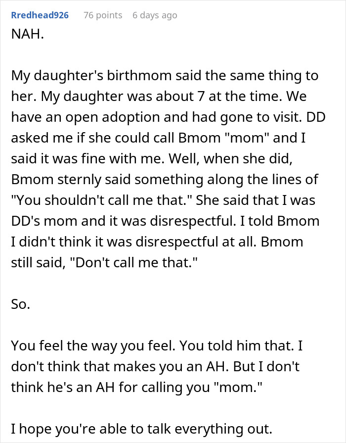 &ldquo;It Feels Disrespectful&rdquo;: Woman Becomes Uncomfortable When Biological Son Calls Her &ldquo;Mom&rdquo;