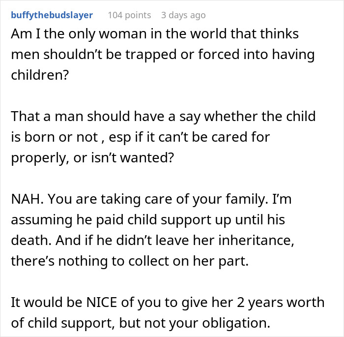 Woman Refuses To Give Her 'Stepdaughter' A Cut Of The Inheritance, Asks The Net For A Verdict