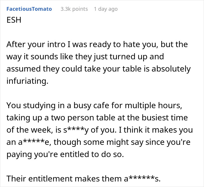 Woman Wants To Take Over Woman’s Entire Table So Her Injured Friend Can Sit But She Won’t Have It Woman Wants To Take Over Woman’s Entire Table So Her Injured Friend Can Sit But She Won’t Have It