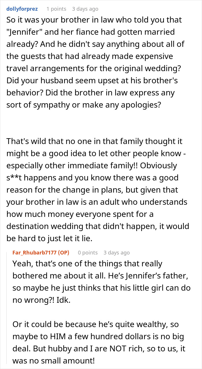 Bride Doesn&rsquo;t Bother To Inform Destination Wedding Guests About Change Of Plans, Aunt Is Furious