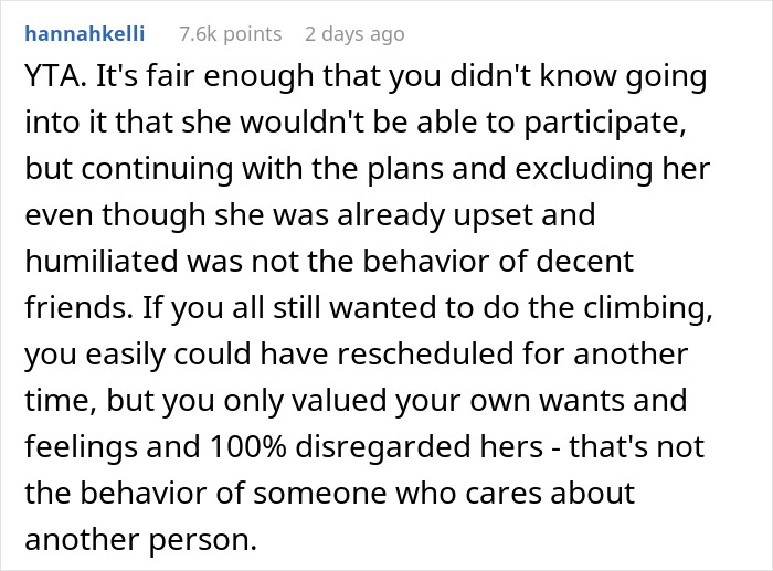 Friends Leave Obese Woman Behind As Her Weight Won&rsquo;t Let Her Rock Climb, Drama Ensues