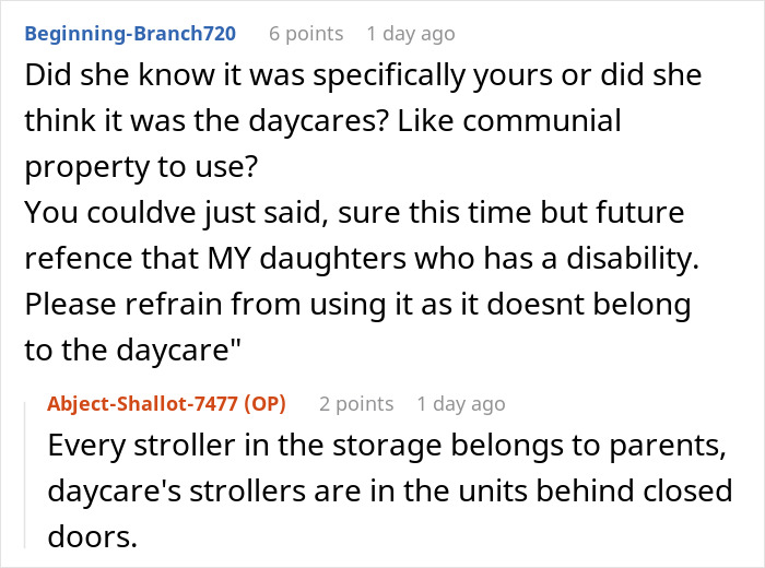 Mom Puts Entitled Karen In Her Place After She Hijacks Her Disabled Kid's Stroller At Daycare