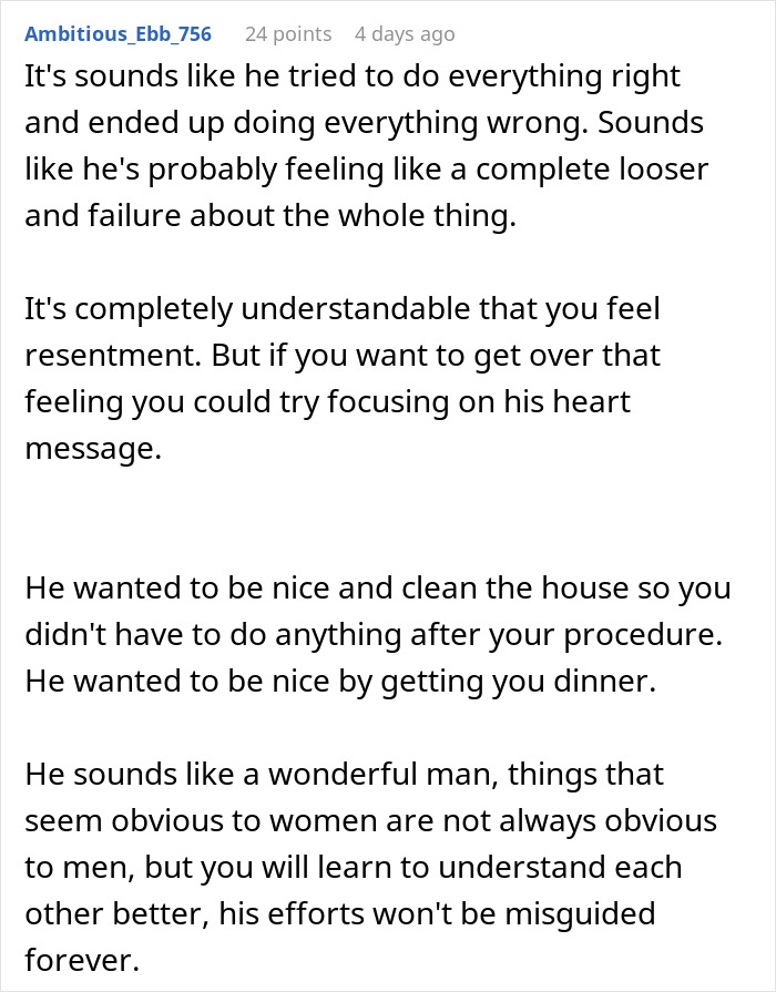 “AITAH For Being Mad At My Husband For His Behavior After I Got An IUD Inserted?”: Woman Gets A Wake-Up Call “AITAH For Being Mad At My Husband For His Behavior After I Got An IUD Inserted?”: Woman Gets A Wake-Up Call