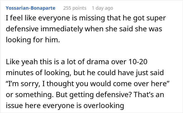 GF Wonders About Strength Of Relationship After BF Doesn&rsquo;t Come Looking For Her After 10 Minutes