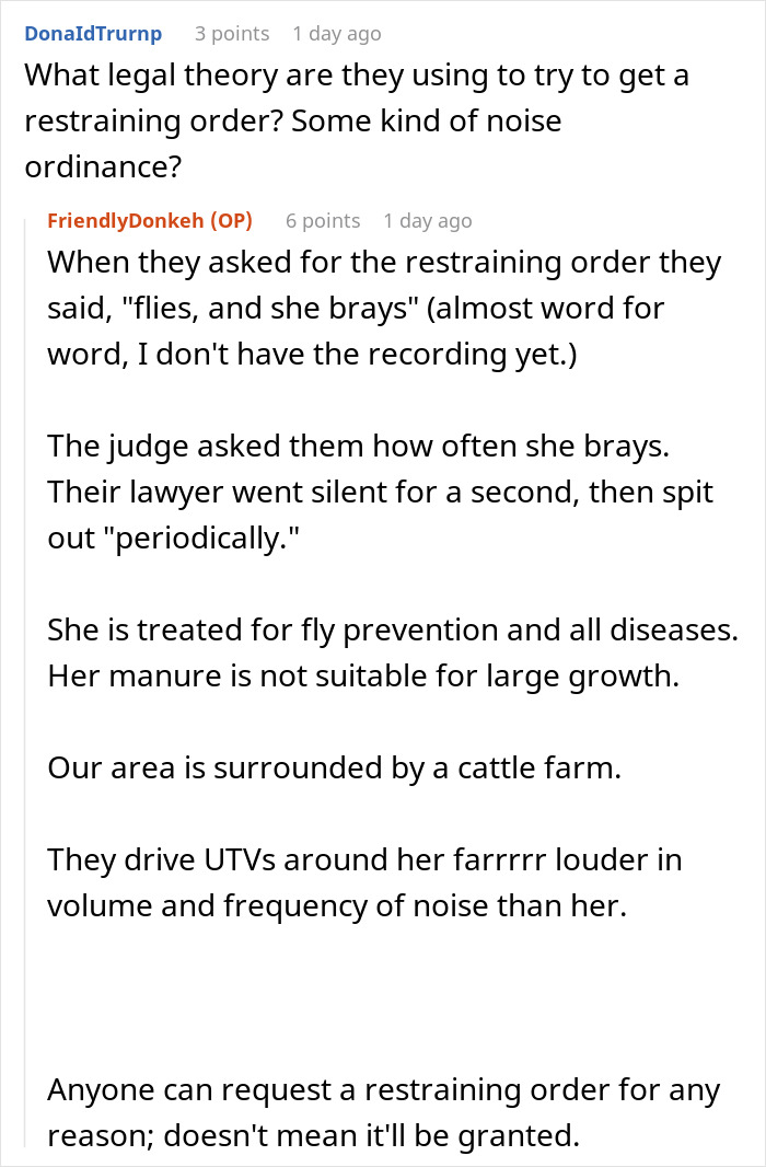 Fake HOA Irritated By Woman&rsquo;s Topless Walks With A Donkey, Try To Make It Illegal And Take Her Pet
