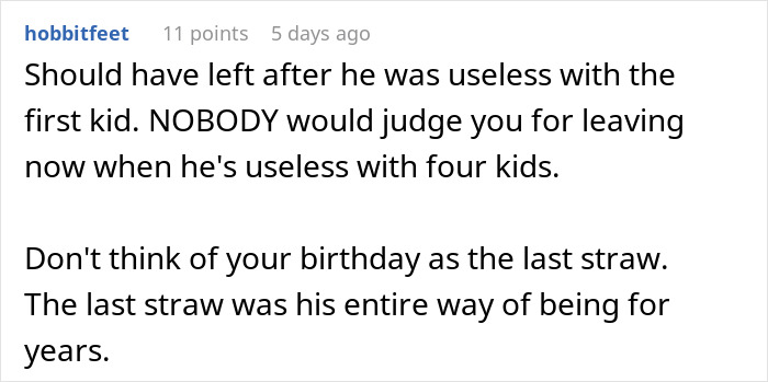 Wife Decides She&rsquo;s Had Enough Of Her Marriage After Husband Ruins Her Birthday For The 2nd Time