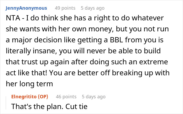Man Leaves GF To Face The Consequences Of Her Fresh BBL Alone, Leaves Her Homeless Man Leaves GF To Face The Consequences Of Her Fresh BBL Alone, Leaves Her Homeless