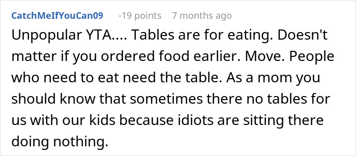 &ldquo;She&rsquo;s Scaring My Kids&rdquo;: Entitled Woman Wants A Table, Tries Taking It From The Wrong Person