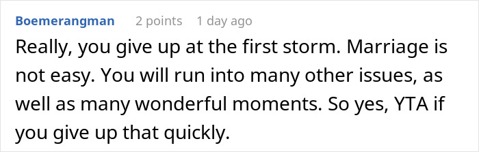 &ldquo;Would I Be The Jerk If I Ended My Marriage On The Day We Got Back From Our Honeymoon?&rdquo;