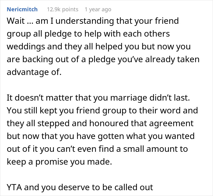 Woman Called &ldquo;Selfish&rdquo; For Refusing To Help Fund Friend&rsquo;s Wedding, People Agree With The Bride
