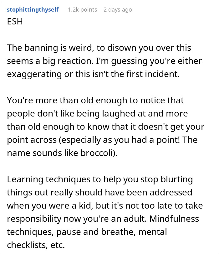 Woman Bursts Out Laughing At Name Sister Picked For Her Kid, Gets Banned From &ldquo;All Family Dinners&rdquo; 