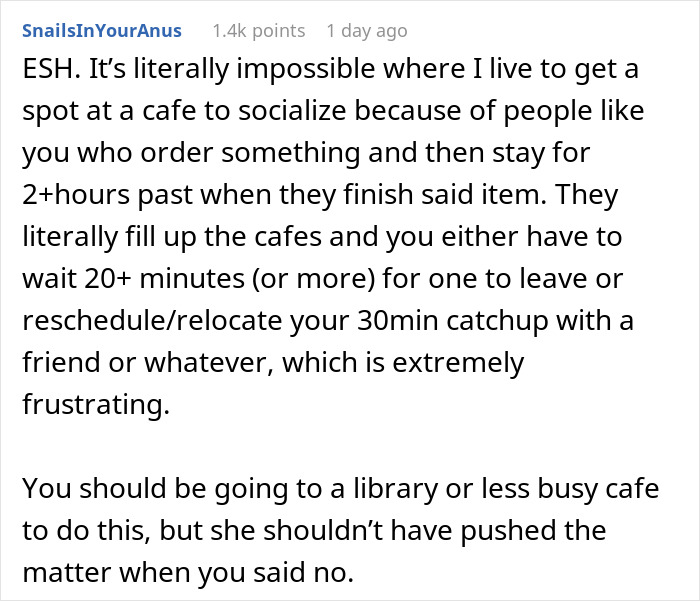 Woman Wants To Take Over Woman’s Entire Table So Her Injured Friend Can Sit But She Won’t Have It Woman Wants To Take Over Woman’s Entire Table So Her Injured Friend Can Sit But She Won’t Have It