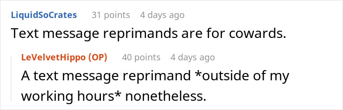 Boss Threatens Employee With A Write-Up After They Complained About Him Stinking Of Smoke