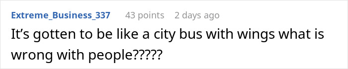 Man Tries To Make A Woman Give Up Her Husband&rsquo;s Seat For Him Until Another Passenger Humbles Him