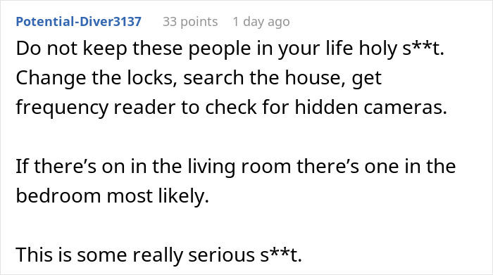 Parents Install Hidden Camera In Daughter&rsquo;s Home To Police Intercourse, Spark Furious Fallout