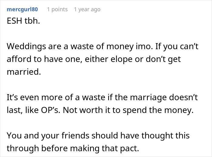Woman Called &ldquo;Selfish&rdquo; For Refusing To Help Fund Friend&rsquo;s Wedding, People Agree With The Bride