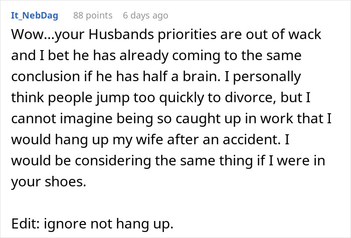 Woman Asks If She Should Divorce Her Husband After His Grave Error Nearly Cost Her Her Life Woman Asks If She Should Divorce Her Husband After His Grave Error Nearly Cost Her Her Life