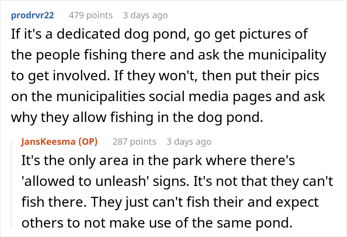 Dog Owner Schemes To Lure Fish Away From Boomers&rsquo; Fishing Zone After They Mess Up The Dog Pond