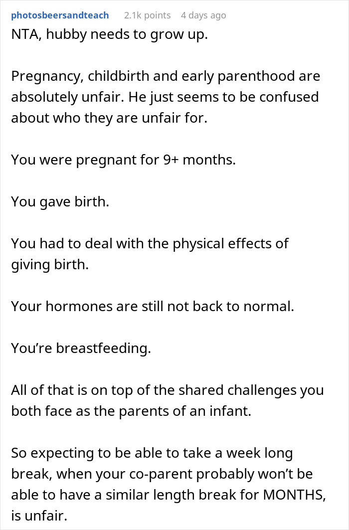 Wife Breaks Down After Husband Plans A Trip 2 Months After Their Baby Is Born, Has His Eyes Opened Wife Breaks Down After Husband Plans A Trip 2 Months After Their Baby Is Born, Has His Eyes Opened