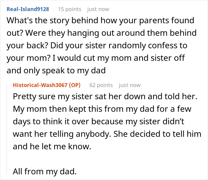 Woman&rsquo;s Affair With Her Sister&rsquo;s Fianc&eacute; Exposed By Dad, Bride Cuts Ties When She Finds Out Mom Knew