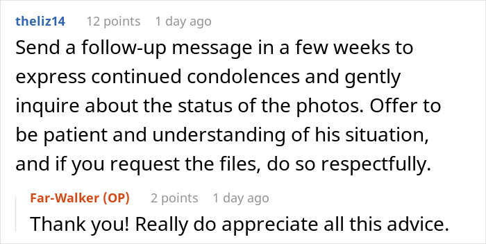 Couple Learns That The Wedding Photographer That Disappeared After The Wedding Actually Died