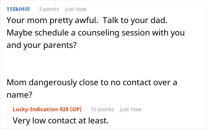 New Dad Shuts Up Rude Grandma Throwing Huge Fit Over Newborn's ‘Ugly’ Name, Seeks Support Online New Dad Shuts Up Rude Grandma Throwing Huge Fit Over Newborn's ‘Ugly’ Name, Seeks Support Online