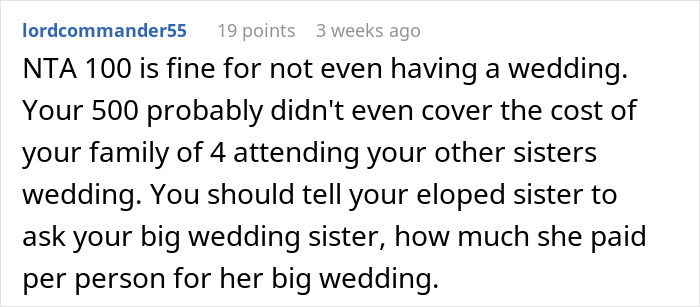Drama Ensues After Woman Finds Out About A Wedding Gift Her Brother Got For Sister Drama Ensues After Woman Finds Out About A Wedding Gift Her Brother Got For Sister