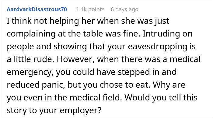 &ldquo;I Just Kept Eating&rdquo;: Nurse Confused Why Fiance Won&rsquo;t Live With Him After He Ignores Emergency