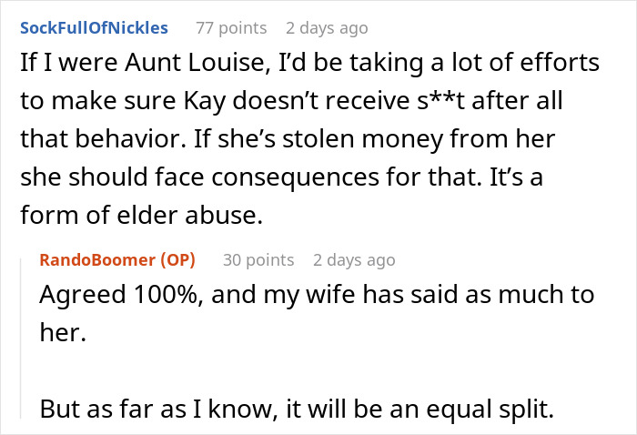Aunt’s Generous Gift Turns Into A Headache As Her Greedy Daughter Demands It Back Aunt’s Generous Gift Turns Into A Headache As Her Greedy Daughter Demands It Back