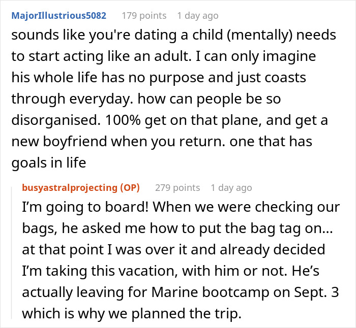 Guy Left Calling For Mommy&rsquo;s Help For A Second Time As GF Refuses To Miss Trip