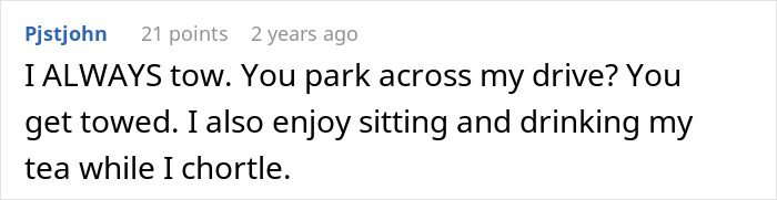 Neighbor Leaves Car Blocking Person&rsquo;s Driveway, They Stand Back And Let Nature Take Revenge