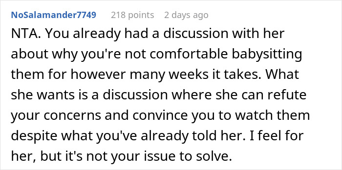 &ldquo;They&rsquo;ve Tried Over 20 Babysitters&rdquo;: Woman Refuses To Babysit Sister&rsquo;s Kids While She Gives Birth