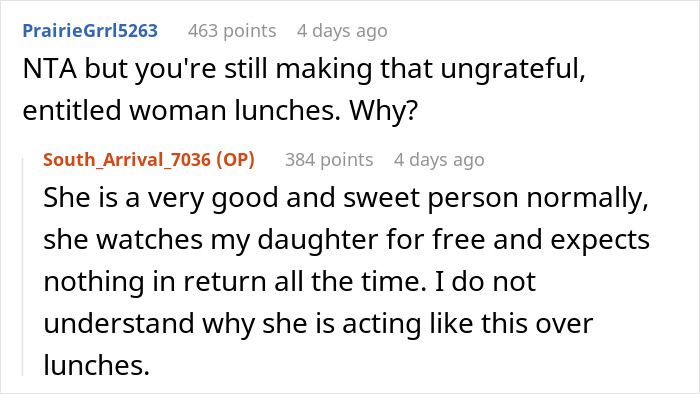 Woman Cooks For Her SIL Every Day, Gets Complaints About The Meals Being Too &ldquo;Bourgeois&rdquo;